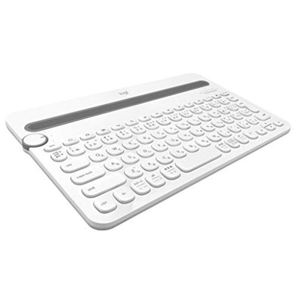 ロジクール ワイヤレスキーボード K480WH Bluetooth キーボード ワイヤレス 無線 Windows Mac iOS Andro: 商品のタイトル【中古品】(中古品)＝使用済み中古品です。画像の商品はサンプル画像です。実際に届く...