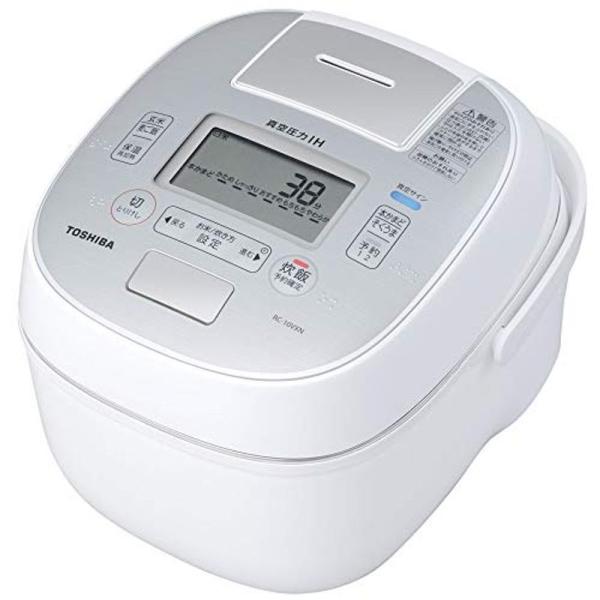 東芝 真空圧力IHジャー炊飯器（5.5合炊き） グランホワイトTOSHIBA 合わせ炊き RC-10VXN-W 東芝 真空圧力IHジャー炊飯器（5.5合炊き） グランホワイト