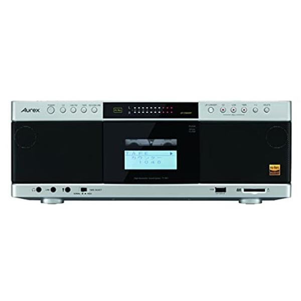 東芝 ハイレゾ CDラジカセ SD/USB/CD-RW対応 Aurex TY-AK1(N) サテン