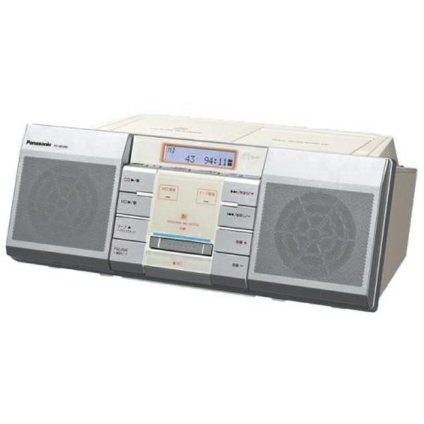 (未使用･未開封品)　パナソニック パーソナルMDシステム ホワイト RX-MDX85-W gsx453j パナソニック パーソナルMDシステム ホワイト RX-MDX85-W