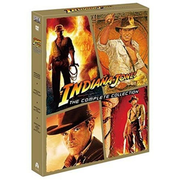 インディ・ジョーンズ コンプリート・コレクション DVD: 商品のタイトル【中古品】(中古品)＝使用済み中古品です。画像の商品はサンプル画像です。実際に届く商品と異なりますのでご了承下さいませ。※中古品のため、商品のコンディション、ケース、...