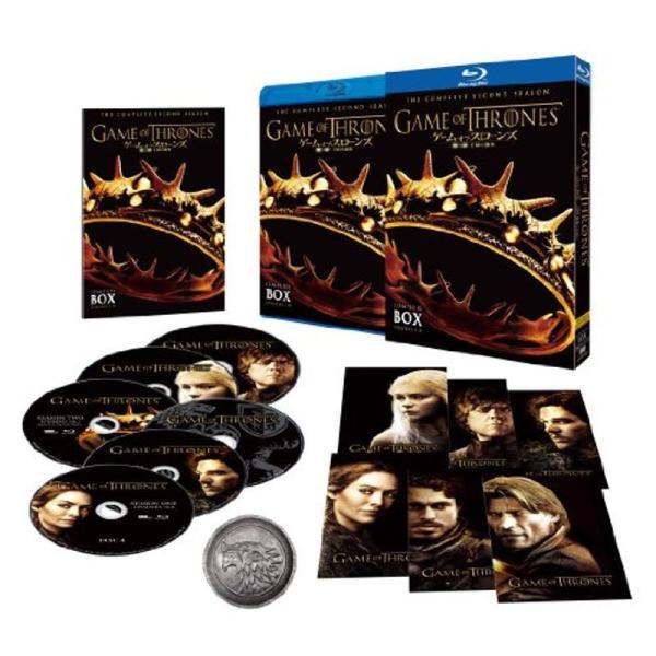 ゲーム・オブ・スローンズ 第二章:王国の激突 ブルーレイ コンプリート・ボックス (6枚組)(初回限定生産) Blu-ray: 商品のタイトル【中古品】(中古品)＝使用済み中古品です。画像の商品はサンプル画像です。実際に届く商品と異なります...