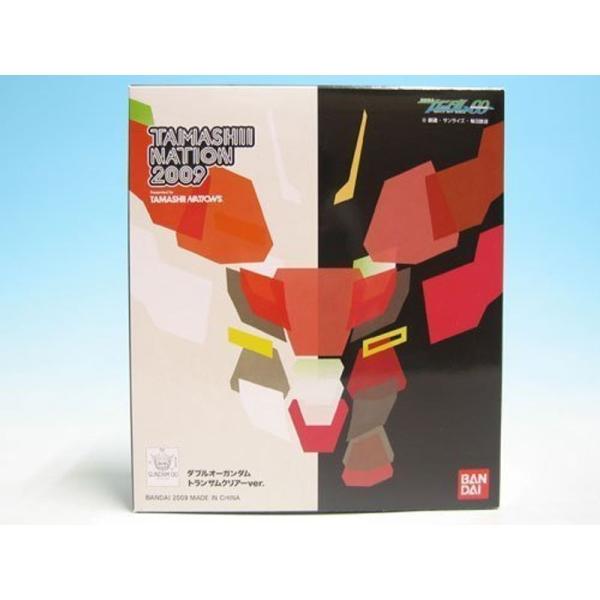 BANDAI - 魂ネイション2009 ROBOT魂 ダブルオーガンダム トランザムクリアーVer ROBOT魂 TAMASHII NATION 2009 ダブルオーガンダムトランザム