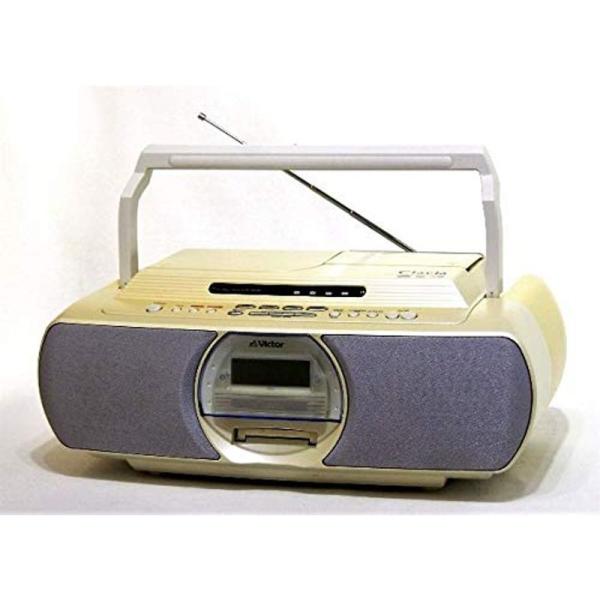 Victor ビクター JVC RC-G1MD-W ホワイト CD-MDポータブルシステム Clavia クラビア （CD/MDデッキ）（ラ