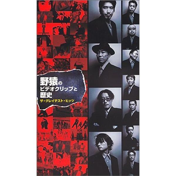 野猿のビデオクリップと歴史 ザ・グレイテスト・ヒッツ [DVD] p706p5g 野猿のビデオクリップと歴史 ザ・グレイテスト・ヒッツ [DVD