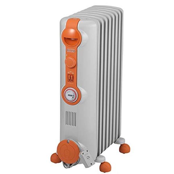 デロンギ オイルヒーター JR0812-OR: 商品のタイトル【中古品】(中古品)＝使用済み中古品です。画像の商品はサンプル画像です。実際に届く商品と異なりますのでご了承下さいませ。※中古品のため、商品のコンディション、ケース、説明書等の付...