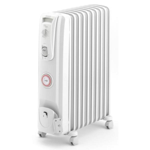 DeLonghi オイル・ラジエターヒーター L字型フラットフィン10枚 ライトグレー R731015EFS? 4~10畳用: 商品のタイトル【中古品】(中古品)＝使用済み中古品です。画像の商品はサンプル画像です。実際に届く商品と異なります...