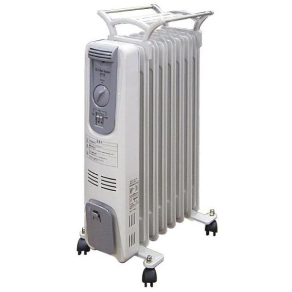 山善 オイルヒーター タオルハンガー付き NH-1108(LH) 温度調節機能付: 商品のタイトル【中古品】(中古品)＝使用済み中古品です。画像の商品はサンプル画像です。実際に届く商品と異なりますのでご了承下さいませ。※中古品のため、商品の...