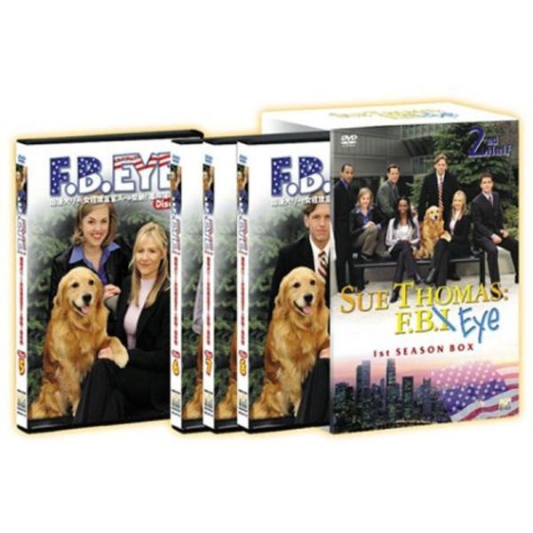 F.B.EYE 1st SEASON BOX 2nd Half 相棒犬リーと女性捜査官スーの感動 事件簿 DVD