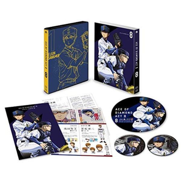 ダイヤのA actII Blu-ray Vol.8: 商品のタイトル【中古品】(中古品)＝使用済み中古品です。画像の商品はサンプル画像です。実際に届く商品と異なりますのでご了承下さいませ。※中古品のため、商品のコンディション、ケース、説明書...