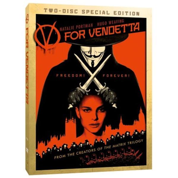Vフォー・ヴェンデッタ 特別版 DVD: 商品のタイトル【中古品】(中古品)＝使用済み中古品です。画像の商品はサンプル画像です。実際に届く商品と異なりますのでご了承下さいませ。※中古品のため、商品のコンディション、ケース、説明書等の付属品の...