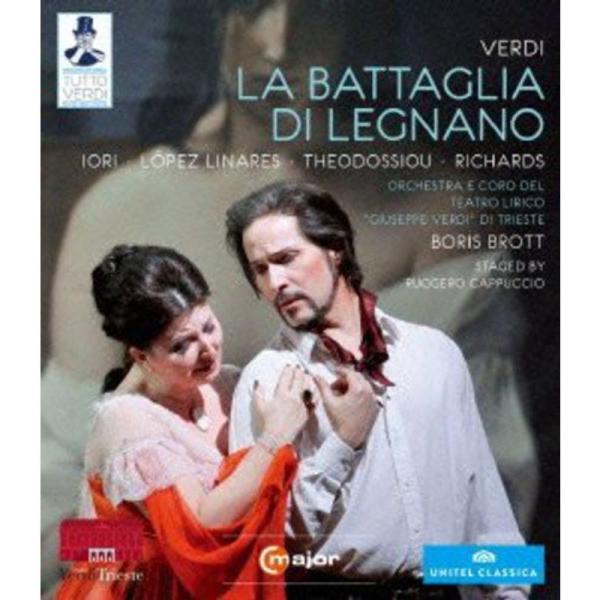 ヴェルディ:歌劇レニャーノの戦い Blu-ray: 商品のタイトル【中古品】(中古品)＝使用済み中古品です。画像の商品はサンプル画像です。実際に届く商品と異なりますのでご了承下さいませ。※中古品のため、商品のコンディション、ケース、説明書等...