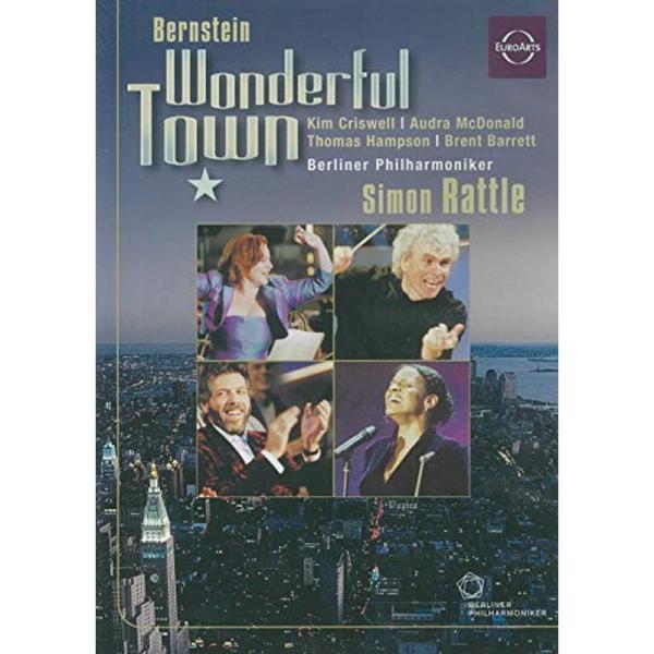 Bernstein Wonderful Town - Simon Rattl DVD: 商品のタイトル【中古品】(中古品)＝使用済み中古品です。画像の商品はサンプル画像です。実際に届く商品と異なりますのでご了承下さいませ。※中古品のため、商...