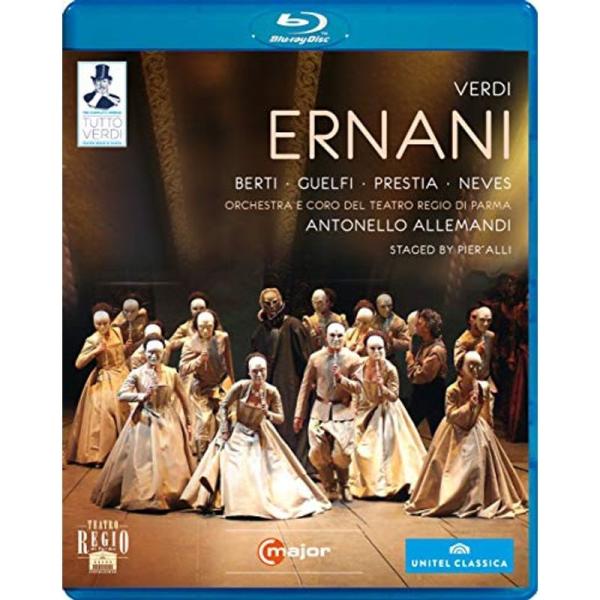 Ernani Blu-ray Import: 商品のタイトル【中古品】(中古品)＝使用済み中古品です。画像の商品はサンプル画像です。実際に届く商品と異なりますのでご了承下さいませ。※中古品のため、商品のコンディション、ケース、説明書等の付属...