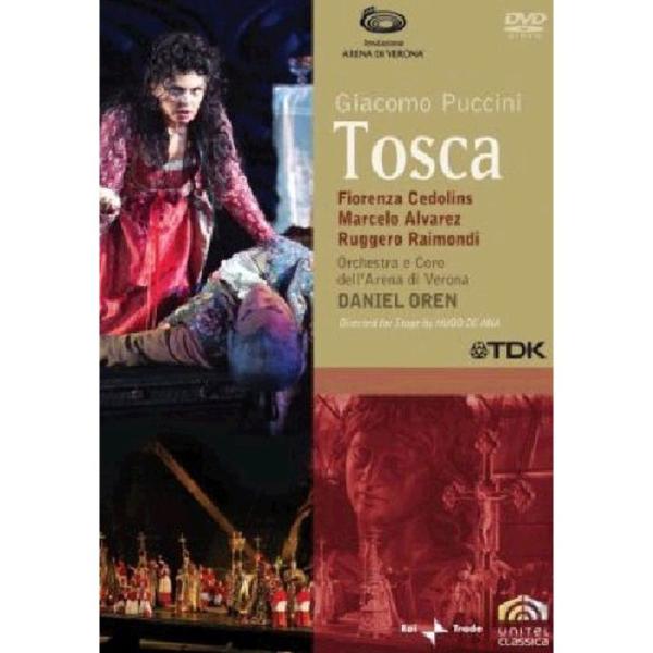 Puccin: Tosca DVD Import: 商品のタイトル【中古品】(中古品)＝使用済み中古品です。画像の商品はサンプル画像です。実際に届く商品と異なりますのでご了承下さいませ。※中古品のため、商品のコンディション、ケース、説明書等...