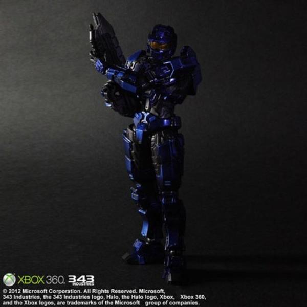 【中古】 Halo: Combat Evolved PLAY ARTS改 Spartan Mark V Blue 【Envisioned by Square Enix Products】 (PVC塗装済みアクションフィギュア) Halo: Combat Evolved PLAY ARTS改 Spartan Mark V Blue Envisioned by