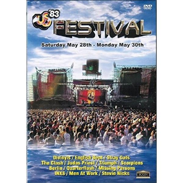 US FESTIVAL 1983 レンタル落ち: 商品のタイトル【中古品】(中古品)＝使用済み中古品です。画像の商品はサンプル画像です。実際に届く商品と異なりますのでご了承下さいませ。※中古品のため、商品のコンディション、ケース、説明書等の...