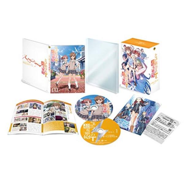 とある科学の超電磁砲T Vol.1(初回仕様版)(おまけアニメ&amp;前半収納BOX付) Blu-ray: 商品のタイトル【中古品】(中古品)＝使用済み中古品です。画像の商品はサンプル画像です。実際に届く商品と異なりますのでご了承下さいま...