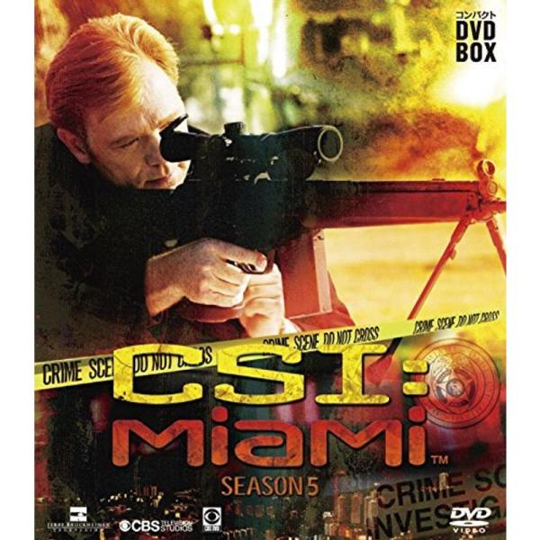CSI:マイアミ コンパクト DVD‐BOX シーズン5: 商品のタイトル【中古品】(中古品)＝使用済み中古品です。画像の商品はサンプル画像です。実際に届く商品と異なりますのでご了承下さいませ。※中古品のため、商品のコンディション、ケース、...