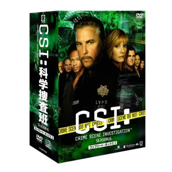 CSI:科学捜査班 シーズン6 コンプリートBOX-1 DVD: 商品のタイトル【中古品】(中古品)＝使用済み中古品です。画像の商品はサンプル画像です。実際に届く商品と異なりますのでご了承下さいませ。※中古品のため、商品のコンディション、ケ...