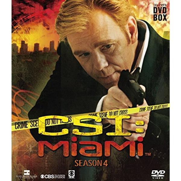 CSI:マイアミ コンパクト DVD‐BOX シーズン4: 商品のタイトル【中古品】(中古品)＝使用済み中古品です。画像の商品はサンプル画像です。実際に届く商品と異なりますのでご了承下さいませ。※中古品のため、商品のコンディション、ケース、...