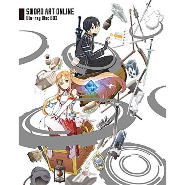 ソードアート・オンライン Blu-ray Disc BOX(完全生産限定版): 商品のタイトル【中古品】(中古品)＝使用済み中古品です。画像の商品はサンプル画像です。実際に届く商品と異なりますのでご了承下さいませ。※中古品のため、商品のコン...