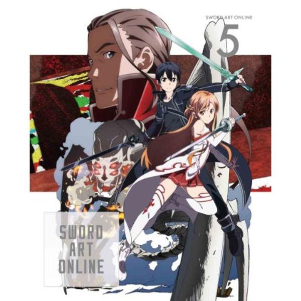 ソードアート・オンライン 5(完全生産限定版) DVD: 商品のタイトル【中古品】(中古品)＝使用済み中古品です。画像の商品はサンプル画像です。実際に届く商品と異なりますのでご了承下さいませ。※中古品のため、商品のコンディション、ケース、説...