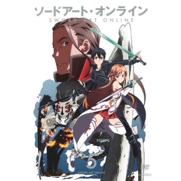ソードアート・オンライン 5(通常版) DVD: 商品のタイトル【中古品】(中古品)＝使用済み中古品です。画像の商品はサンプル画像です。実際に届く商品と異なりますのでご了承下さいませ。※中古品のため、商品のコンディション、ケース、説明書等の...