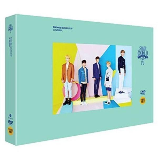 SHINee World IV (2DVDs + ポストカードブック) (韓国盤): 商品のタイトル【中古品】(中古品)＝使用済み中古品です。画像の商品はサンプル画像です。実際に届く商品と異なりますのでご了承下さいませ。※中古品のため、商品...