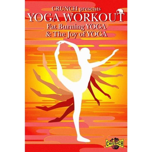 CRUNCH presents YOGA WORKOUT Fat Burning YOGA&amp;The Joy of YOGA DVD: 商品のタイトル【中古品】(中古品)＝使用済み中古品です。画像の商品はサンプル画像です。実際に届く商...