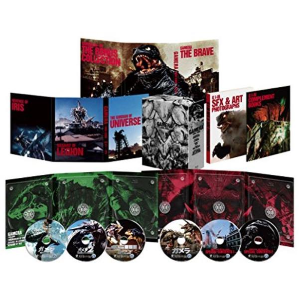 平成ガメラ4Kデジタル復元版 Blu-ray BOX: 商品のタイトル【中古品】(中古品)＝使用済み中古品です。画像の商品はサンプル画像です。実際に届く商品と異なりますのでご了承下さいませ。※中古品のため、商品のコンディション、ケース、説明...