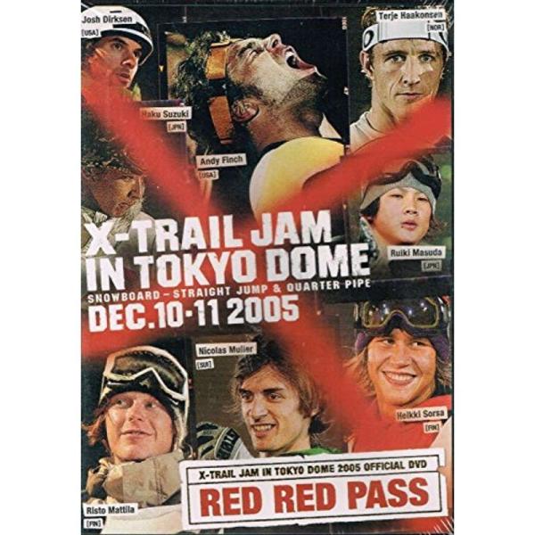 X-TRAIL JAM IN TOKYO DOME 2005-RED RED PASS- DVD: 商品のタイトル【中古品】(中古品)＝使用済み中古品です。画像の商品はサンプル画像です。実際に届く商品と異なりますのでご了承下さいませ。※中古...