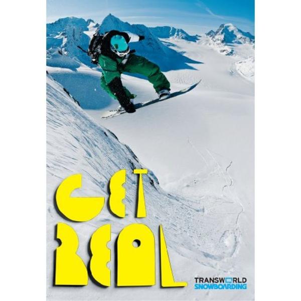 スノーボード DVD Get Real Transworld Snowboarding(ケ゛ット・リアル トランスワールト゛・スノーホ゛ーテ