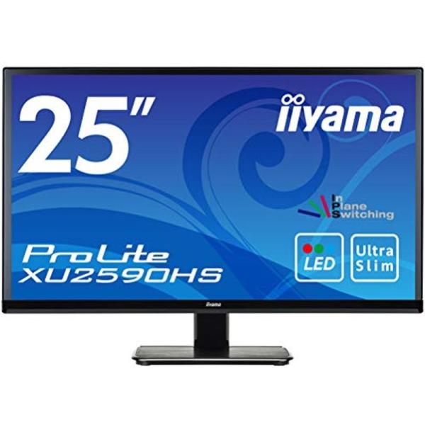 iiyama ディスプレイ 25インチ XU2590HS-B1 iiyama XU2590HS-B1 ProLite 25型AH-IPSパネル+WLEDバックライト搭載