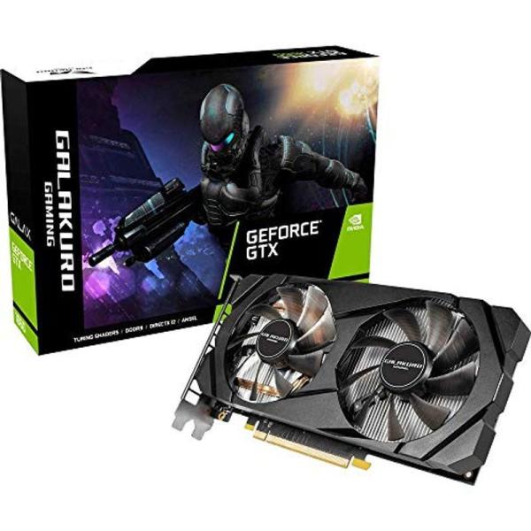 GALAKURO GeForce GTX 1660 OCモデル　動作品 玄人志向 NVIDIA GeForce GTX 1660 搭載 グラフィックボード 6GB