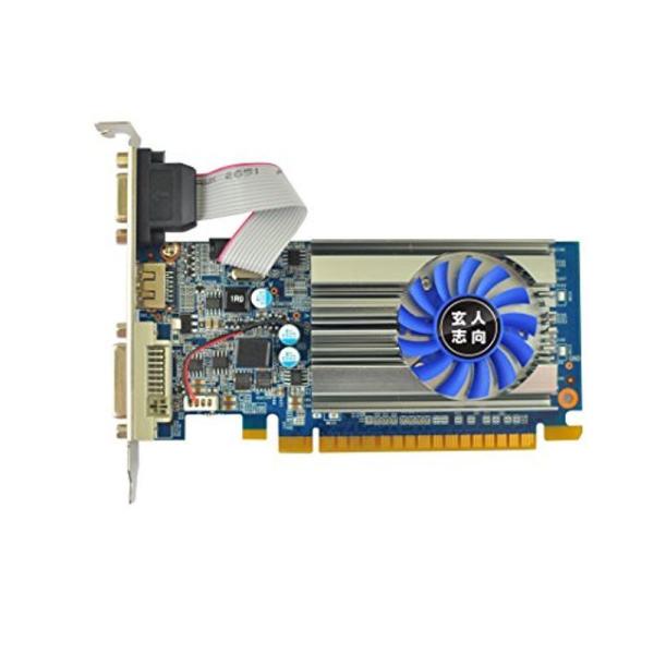 玄人志向 ビデオカードGEFORCE GT 710搭載 ロープロファイル 空冷FAN GF-GT710-E1GB/LP: 商品のタイトル【中古品】(中古品)＝使用済み中古品です。画像の商品はサンプル画像です。実際に届く商品と異なりますのでご...