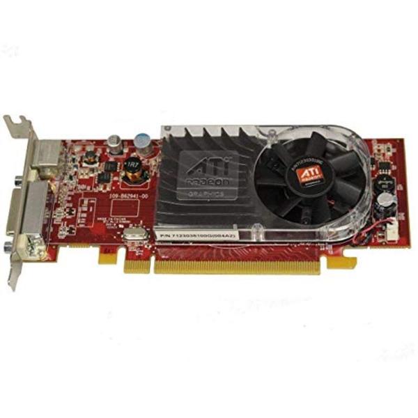 ATI Radeon HD 3450 256MB DDR2 PCI Express (PCI-E) DMS-59 ロープロファイルビデオカー: 商品のタイトル【中古品】(中古品)＝使用済み中古品です。画像の商品はサンプル画像です。実際に届く...