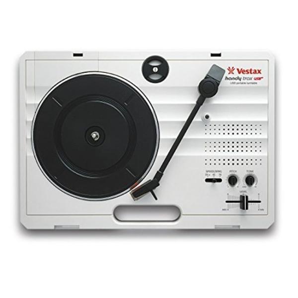 Vestax ポータブルターンテーブル handytrax USB WHITE Vestax ポータブルターンテーブルHandytrax USB White中古()売却