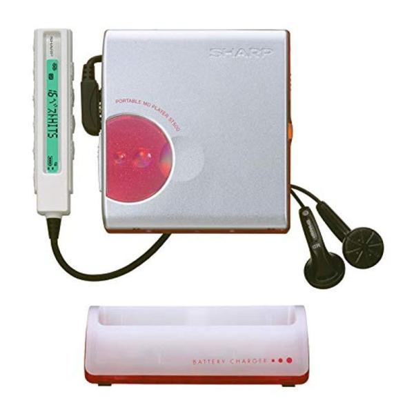 SHARP シャープ　MD-ST500-P ピンク　ポータブルMDプレーヤー scarlet2021_20220223191405-00136