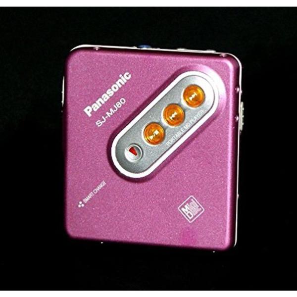 Panasonic ポータブルMDプレーヤー SJ-MJ80-W Panasonic パナソニック SJ-MJ80-P ピンク ポータブルMDプレーヤー