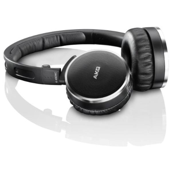 AKG 密閉型 ノイズキャンセリング オンイヤーヘッドホン ブラック