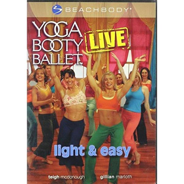 Yoga Booty Ballet Live Light &amp; Easy BeachBody: 商品のタイトル【中古品】(中古品)＝使用済み中古品です。画像の商品はサンプル画像です。実際に届く商品と異なりますのでご了承下さいませ。※中...