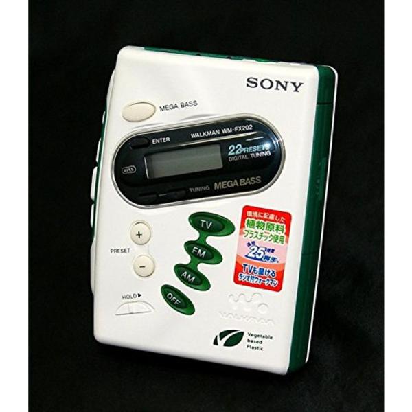 SONY ソニー WM-FX202-W ホワイト チューナー付カセットウォークマン