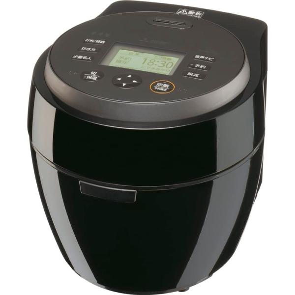 最高級　三菱 5.5合 本炭釜 紬(つむぎ)かまど炊き NJ-BWD10-B 三菱電機 IH 炊飯器 5.5合 本炭釜 紬(つむぎ)かまど炊き 銘柄炊き 日本