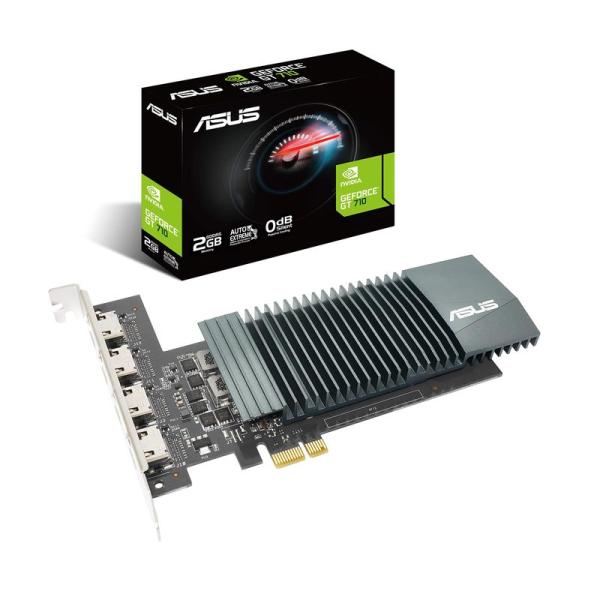 ASUS NVIDIA GeForce GT 710 搭載 ファンレスモデル 2G GT710-4H-SL-2GD5: 商品のタイトル【中古品】(中古品)＝使用済み中古品です。画像の商品はサンプル画像です。実際に届く商品と異なりますのでご了...
