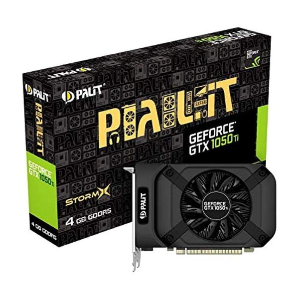 Palit NVIDIA GeForce GTX1050Ti 4GB STORMX (NE5105T018G1-1070F) ビデオカード: 商品のタイトル【中古品】(中古品)＝使用済み中古品です。画像の商品はサンプル画像です。実際に届く商...