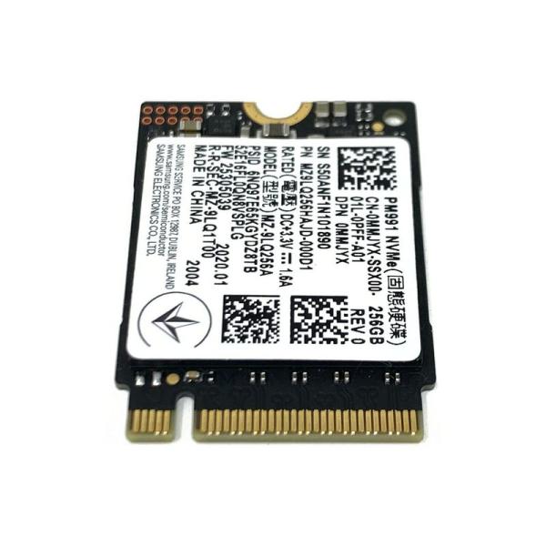 Samsung M.2 NVMe 256GB SSD 4枚セット SAMSUNG CUK PM991 (MZ9LQ256HAJD) 256GB M.2 2230 PCIe NVMe 内蔵