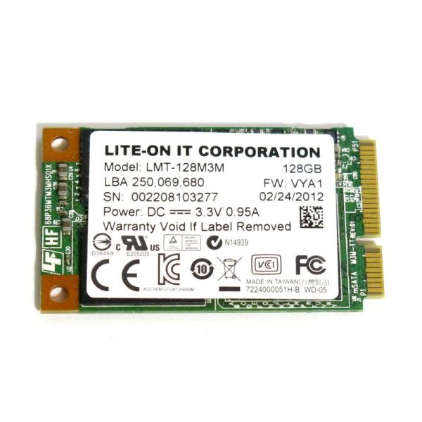 【mSATA】LITEON LMT-128M3M mSATA SSD 128GB Lite-On SSD 128gb mSATA Solid State Drive Lmt-128m3m for