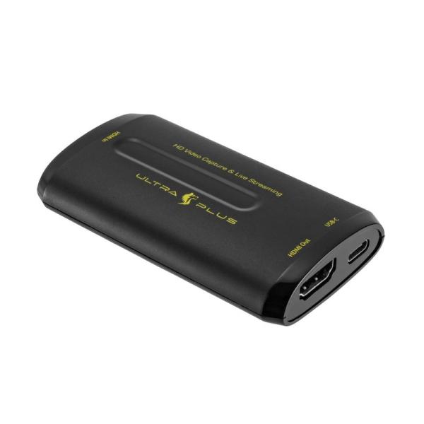 プリンストン ULTRA PLUS HDMIビデオキャプチャーユニット (ソフトウェアエンコード、1080p/60fps、ゲーム録画・配信): 商品のタイトル【中古品】(中古品)＝使用済み中古品です。画像の商品はサンプル画像です。実際に届く...