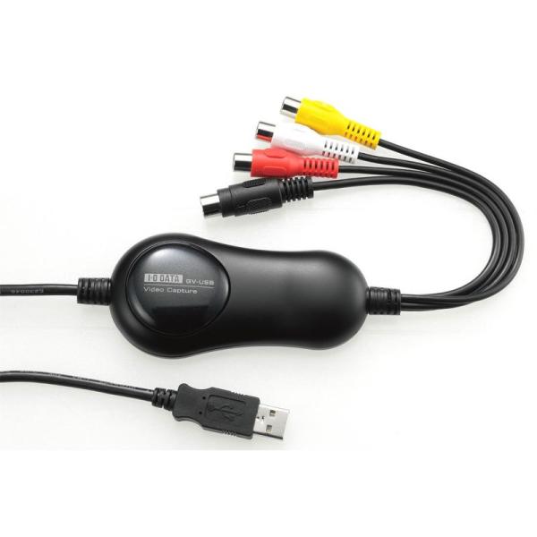 I-O DATA USB接続ビデオキャプチャBOX GV-USB (旧モデル): 商品のタイトル【中古品】(中古品)＝使用済み中古品です。画像の商品はサンプル画像です。実際に届く商品と異なりますのでご了承下さいませ。※中古品のため、商品のコ...